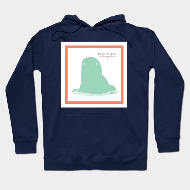 Positivity Slime Hoodie by TheLonelyGoat